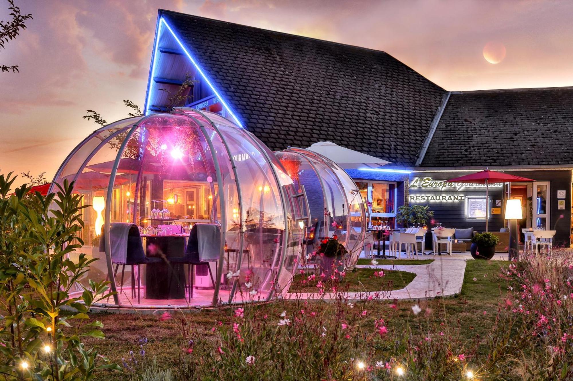 Hotel-Restaurant Logis Europa Maussac 외부 사진