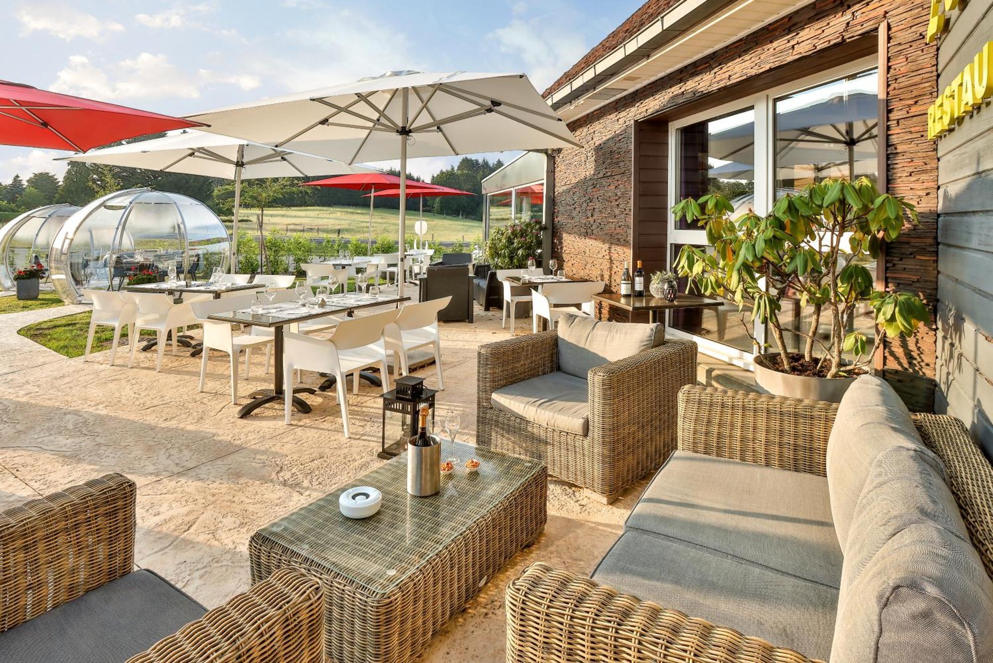 Hotel-Restaurant Logis Europa Maussac 외부 사진