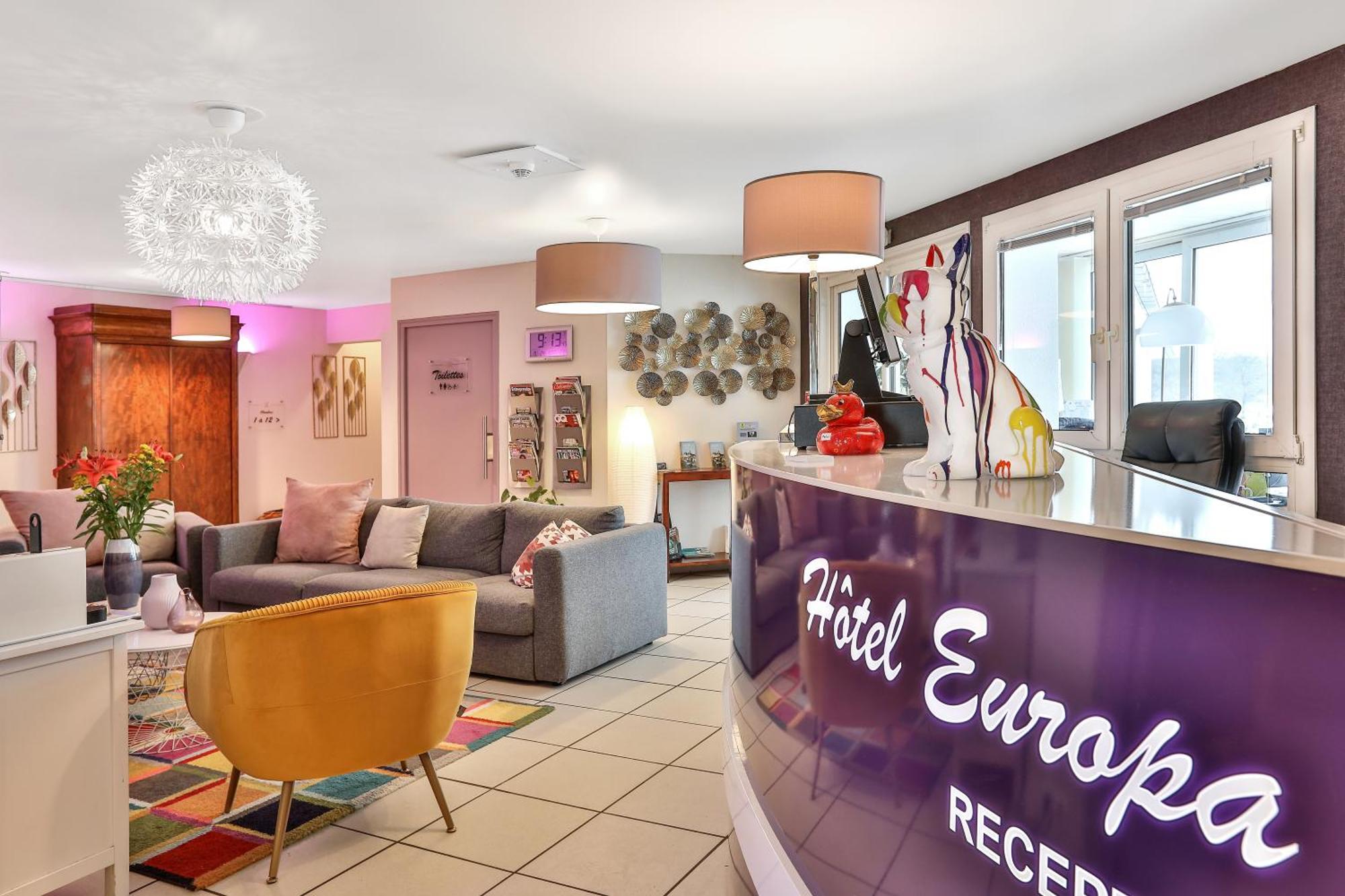 Hotel-Restaurant Logis Europa Maussac 외부 사진